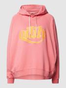 Oilily Oversized Hoodie mit Label-Patch Modell 'HEAVEN' in Pink, Größe...