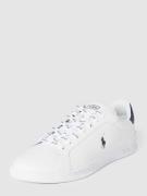 Polo Ralph Lauren Sneaker mit Label-Print in Weiss, Größe 40