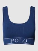 Polo Ralph Lauren Sport-BH mit elastischem Logo-Bund in Marine, Größe ...