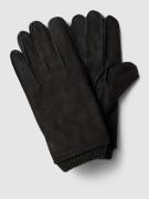Polo Ralph Lauren Handschuhe aus Leder in Black, Größe L