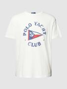Polo Ralph Lauren T-Shirt mit Motiv-Print in Weiss, Größe S