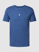 Polo Ralph Lauren T-Shirt mit Logo-Stitching in Rauchblau, Größe XXL