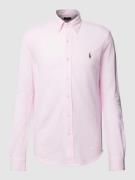 Polo Ralph Lauren Regular Fit Freizeithemd mit Label-Stitching in Rosa...