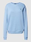Polo Ralph Lauren Sweatshirt mit überschnittenen Schultern in Hellblau...