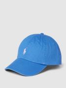 Polo Ralph Lauren Basecap mit Logo-Stitching in Metallic Blue, Größe O...