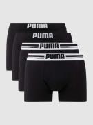 Puma Trunks mit Stretch-Anteil im 4er-Pack in Black, Größe S