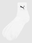 Puma Socken mit Stretch-Anteil im 3er-Pack in Weiss, Größe 35/38