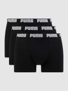 Puma Trunks mit Stretch-Anteil im 3er-Pack in Black, Größe S