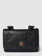 Tommy Hilfiger Handtasche mit Logo-Muster in Black, Größe One Size