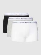 Tommy Hilfiger Trunks mit Label-Details im 3er-Pack in Mittelgrau, Grö...