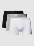 Tommy Hilfiger Trunks mit elastischem Logo-Bund im 3er-Pack in Weiss, ...