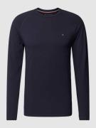 Tommy Hilfiger Longsleeve mit Logo-Stitching Modell 'SIGNATURE' in Mar...
