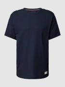 Tommy Hilfiger T-Shirt mit Rundhalsausschnitt in Marine, Größe L