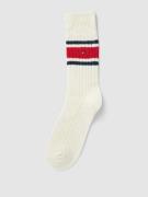 Tommy Hilfiger Socken mit Label-Stitching in Weiss, Größe 39/42
