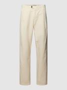 Tommy Hilfiger Chino im unifarbenen Design Modell 'GREENWICH' in Offwh...