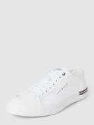 Tommy Hilfiger Sneaker mit Label-Print Modell 'CORPORATE' in Weiss, Gr...