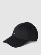 Tommy Hilfiger Cap mit Label-Stitching in Black, Größe One Size