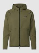 Under Armour Sweatjacke in Two-Tone-Machart Modell 'Unstoppable' in Ol...