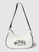 Von Dutch Handtasche mit Label-Stitching Modell 'AMY' in Weiss, Größe ...