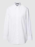 Windsor Hemdbluse mit durchgehender Knopfleiste in Weiss, Größe 38
