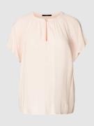 Zero Blusenshirt aus Viskose mit Knopfverschluss in Pink, Größe 44