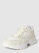 ARMANI EXCHANGE Sneaker mit Label-Details in Weiss, Größe 42