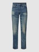 ARMANI EXCHANGE Slim Fit Jeans im Used-Look in Jeansblau, Größe 32/32