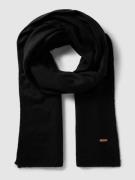 Barts Schal mit Label-Detail Modell 'Witzia' in Black, Größe One Size