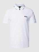 BOSS Green Poloshirt mit Label-Detail Modell 'Philix' in Weiss, Größe ...