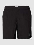 Calvin Klein Underwear Badehose mit Label-Patch in Black, Größe S