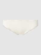 Calvin Klein Underwear String mit Häkelspitze Modell 'FLIRTY' in Offwh...