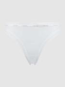 Calvin Klein Underwear String aus Mikrofaser in Weiss, Größe XS