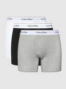 Calvin Klein Underwear Trunks mit Label-Stitching im 3er-Pack in Hellg...