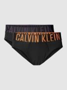 Calvin Klein Underwear Slip mit elastischem Label-Bund im 2er-Pack in ...