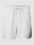 Calvin Klein Underwear Badehose mit Galonstreifen in Offwhite, Größe S