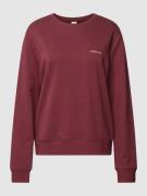 Calvin Klein Underwear Sweatshirt mit Label-Stitching in Bordeaux, Grö...