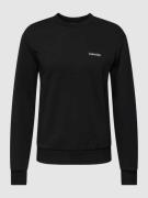 CK Calvin Klein Sweatshirt mit Logo-Detail in Black, Größe S