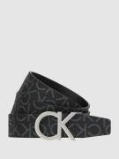CK Calvin Klein Wendegürtel mit Logo-Muster in Black, Größe 110