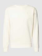 G-Star Raw Sweatshirt mit Logo-Stitching Modell 'Premium' in Offwhite,...