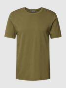 Hanro T-Shirt mit Rundhalsausschnitt Modell 'Living Shirt' in Oliv, Gr...