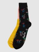 Happy Socks Socken im 2er-Pack in Gelb, Größe 36/40