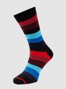 Happy Socks Socken mit Streifenmuster Modell 'Stripe Sock' in Black, G...