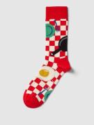 Happy Socks Socken mit Allover-Print Modell 'Early Bird' in Rot, Größe...