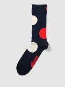 Happy Socks Socken mit Allover-Muster Modell 'Jumbo Dot' in Dunkelblau...