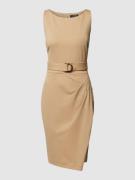 Lauren Ralph Lauren Knielanges Kleid mit Taillengürtel Modell 'FAYDEEN...