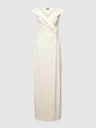 Lauren Ralph Lauren Abendkleid in Wickel-Optik Modell 'LEONIDAS' in Ec...