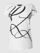 Lauren Ralph Lauren T-Shirt mit Label-Print Modell 'GRIETA' in Weiss, ...