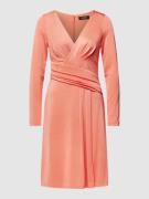 Lauren Ralph Lauren Kleid mit V-Ausschnitt Modell 'GLENDON' in Koralle...