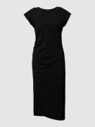 Lauren Ralph Lauren T-Shirt-Kleid in Midilänge in Black, Größe 46