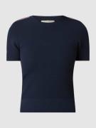 MICHAEL Michael Kors T-Shirt mit Logo-Streifen in Marine, Größe XS